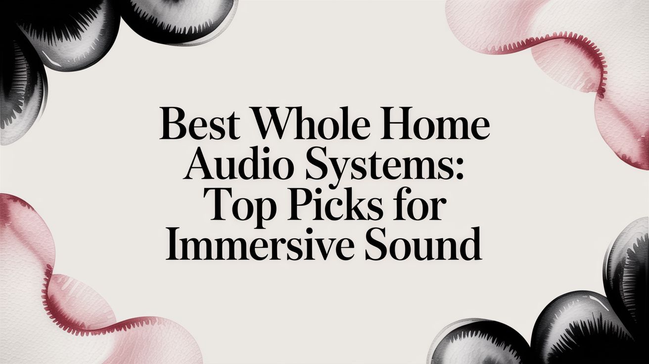 Best whole home audio systems: Top picks for immersive sound