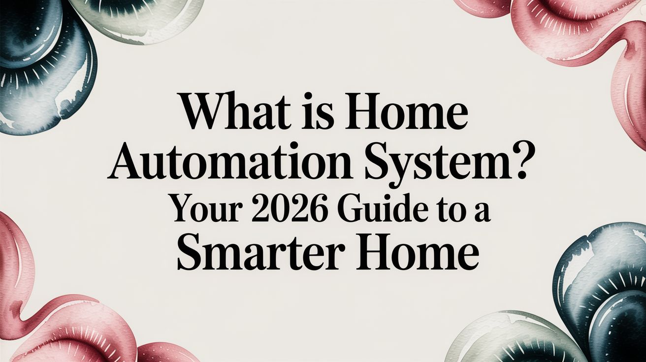 What is home automation system? Your 2026 Guide to a Smarter Home