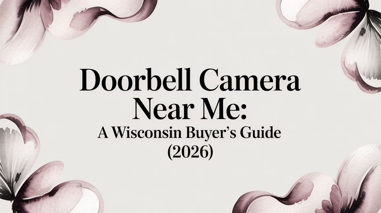 Doorbell Camera Near Me: A Wisconsin Buyer’s Guide (2026)