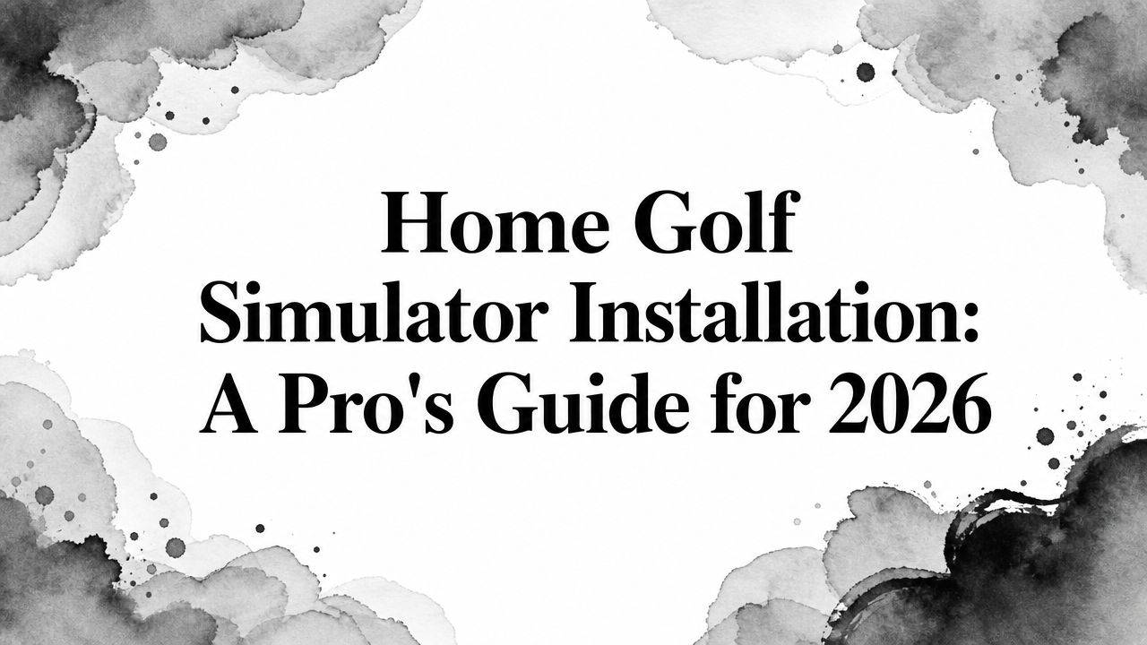 Home Golf Simulator Installation: A Pro’s Guide for 2026